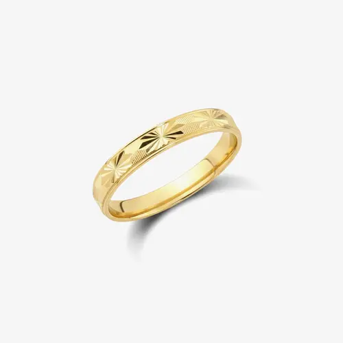 aliança em ouro JM