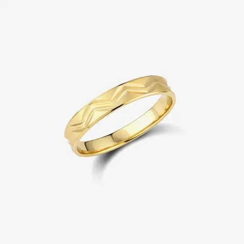 aliança em ouro JM