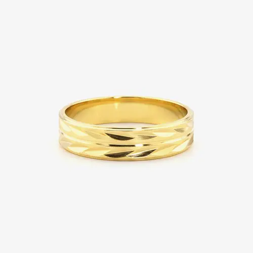 aliança em ouro JM