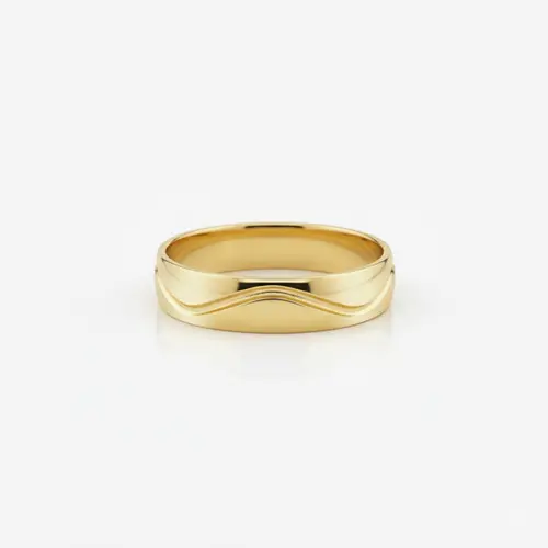 ALIANÇA OURO 18K JM 7751