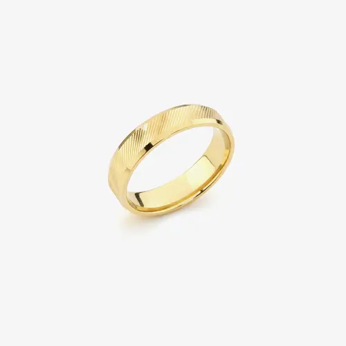 ALIANÇA OURO 18K JM 7765