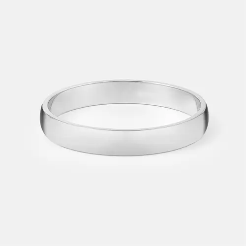 Aliança Prata 950 3mm