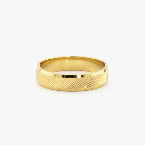 ALIANÇA OURO 10K JM 7765